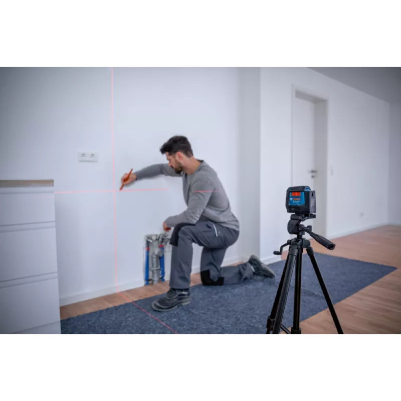 Bosch Нивелир лазерный GLL 12-22, до 12м, 0.3мм/м, чехол, 0.35кг (0.601.065.220)