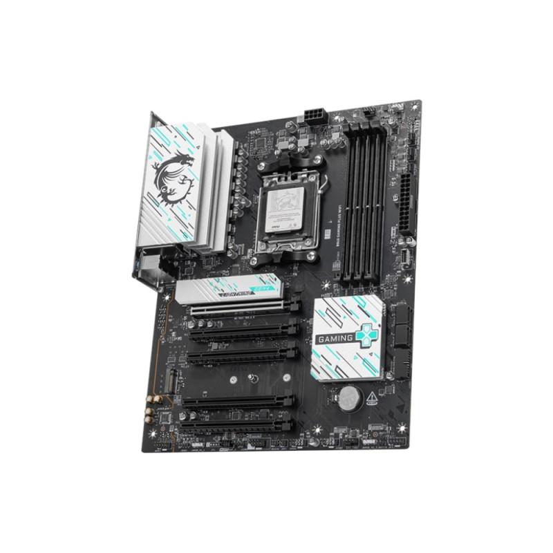 MSI Материнcкая плата B840 GAMING PLUS WIFI sAM5 B840 4xDDR5 M.2 HDMI WiFi BT ATX (911-7E57-002)