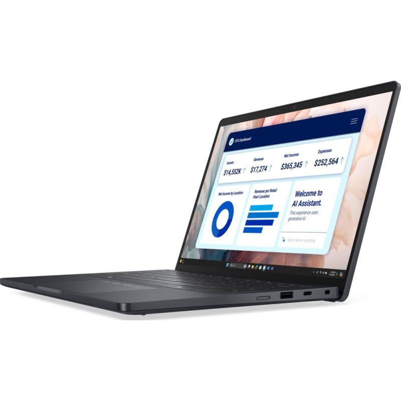 Dell Notebook Pro 13 13.3  QHD+ Touch, Intel U7 268V, 32GB, F512GB, UMA, Win11P, black (BTO208PA13250UA_W11P)