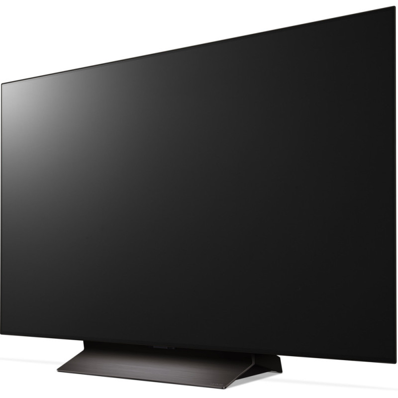 LG TV Set 48  OLED 4K 120Hz Smart WebOS Black (OLED48C46LA)