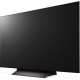 LG TV Set 48  OLED 4K 120Hz Smart WebOS Black (OLED48C46LA)