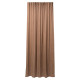 ARDESTO Curtain 150х270cm, microvelour, 100% polyester, chocolate (ART1010CH)