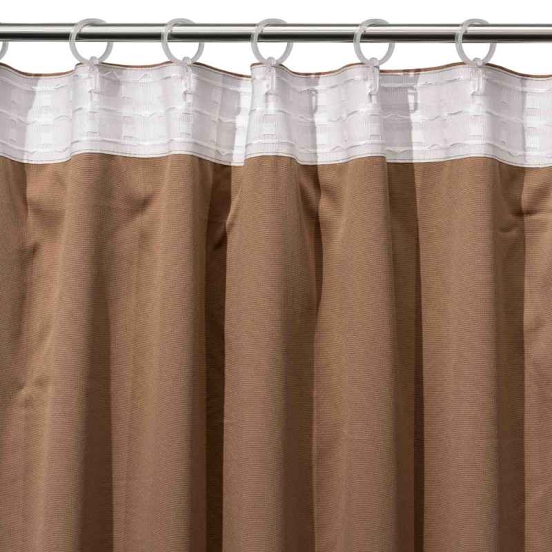 ARDESTO Curtain 150х270cm, microvelour, 100% polyester, chocolate (ART1010CH)