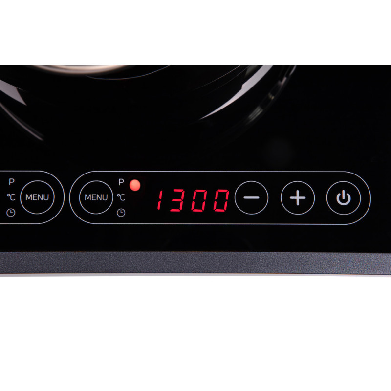 ARDESTO Table cooker induction, burner - 2, 1.3+1.6W, control - sensor, black (ICS-B217)