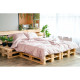 ARDESTO Duvet Cover Mix&Match, sateen, blush, 200x220cm, 100% cotton (ART2022DVP)