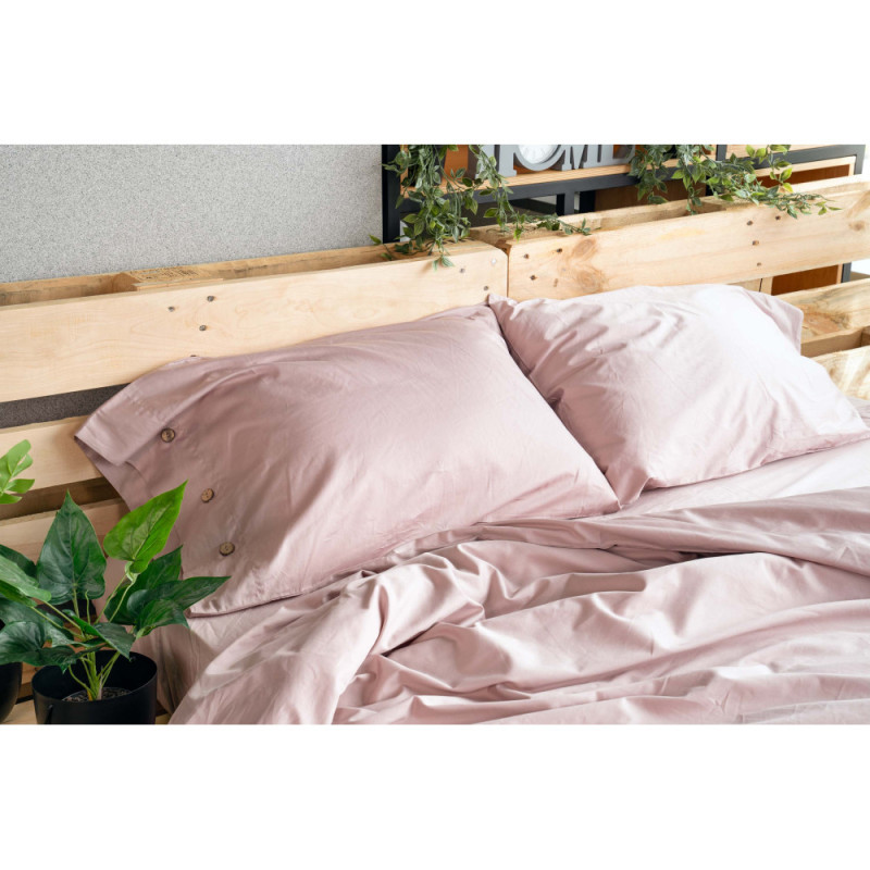 ARDESTO Duvet Cover Mix&Match, sateen, blush, 200x220cm, 100% cotton (ART2022DVP)