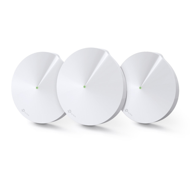 TP-Link Маршрутизатор DECO M5 3PK AC1300 1xGE LAN 1xGE WAN MU-MIMO MESH (DECO-M5-3-PACK)