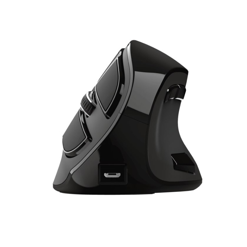 Trust Mouse Voxx Rechargeable Ergonomic WL Black (23731_TRUST)