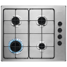 Zanussi Варильна поверхня газова, 60см, нерж (ZGH62414XA)