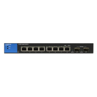Linksys Комутатор LGS310C 8xGE, 2xGE SFP, керований L2 (LGS310C-EU)