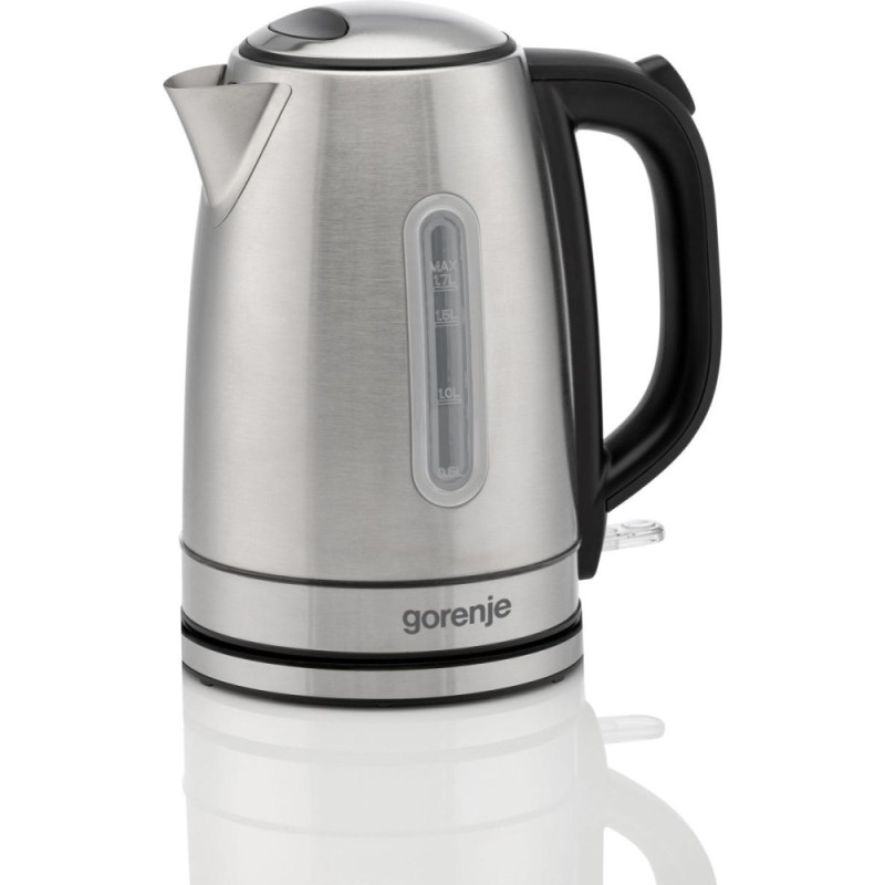Gorenje electric kettle 1.7L, Strix, metal, inox (K17DS)