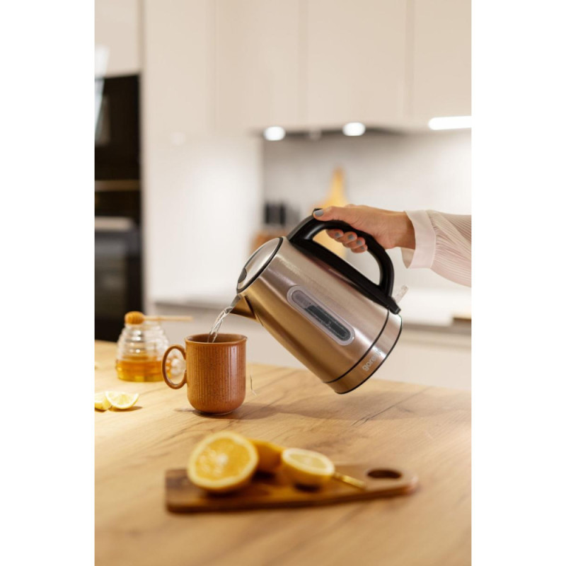 Gorenje electric kettle 1.7L, Strix, metal, inox (K17DS)