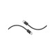 Дата кабель USB-C to USB-C 2.0m 60W PD EcoLine-CC200 black Promate (ecoline-cc200.black)