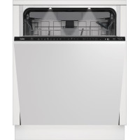Beko Посудомийна машина вбудована, 15компл., A++, 60см, 3й кошик, білий (MDIN48523AD)