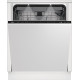 Beko Dishwasher built-in, 15sets, A++, 60cm, 3 basket, white (MDIN48523AD)