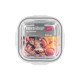 ARDESTO Container for storage Gemini 800 ml, square, borosilicate glass (AR1280SQ)