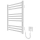 Hygge Family towel dryer electric Derby, 570х430х80mm, timer-regulator, steel, white matt (6.1.0400.06.WM)