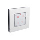 Danfoss temperature regulator Icon Programm, electronic, touch, programmable, 230V, 80 x 80mm, On-wall, white (088U1025)