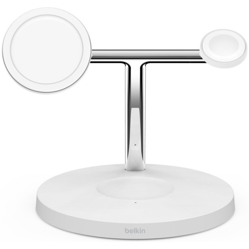 Belkin MagSafe 3-in-1 Wireless Charger, white (WIZ017VFWH)