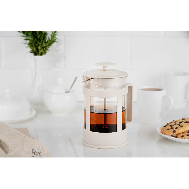 ARDESTO French press Fresh, 800 ml, beige, plastic, glass (AR1008BF)