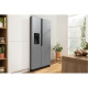 Gorenje SBS Ref, 179x70x92sm, 2 doors., 376(190) L, А++, NF+, Inv., Fresh zone, dispenser, LED display, inox (NRR9185ESXL1)