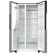 Gorenje SBS Ref, 179x70x92sm, 2 doors., 376(190) L, А++, NF+, Inv., Fresh zone, dispenser, LED display, inox (NRR9185ESXL1)
