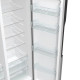 Gorenje SBS Ref, 179x70x92sm, 2 doors., 376(190) L, А++, NF+, Inv., Fresh zone, dispenser, LED display, inox (NRR9185ESXL1)