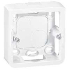 Legrand Коробка Legrand Mosaic, накладна, для супорта механізмів 080251, 2 модулі, 40мм, білий (080281)