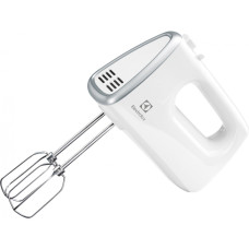 Electrolux hand mixer 450W, nozzles-4, turbo mode, white (EHM3300)