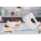 Electrolux hand mixer 450W, nozzles-4, turbo mode, white (EHM3300)