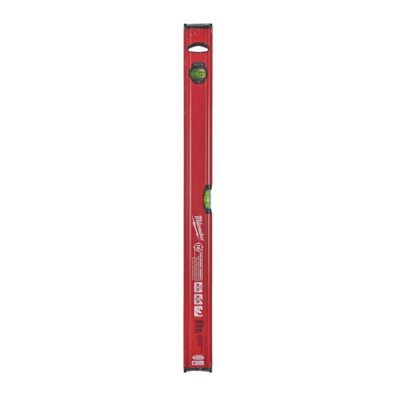 Milwaukee Slim Box Level, 60cm, 2 Capsules, Magnetic, Aluminum Case (4932464855)