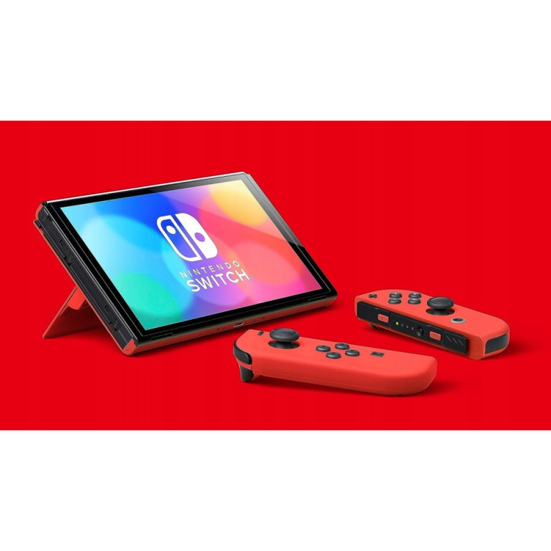 Nintendo Switch Console OLED Red Mario Special Edition (045496453633)
