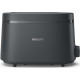 Philips Toaster Essentials Collection 650W, plastic, dark grey (HD2510/90)