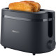 Philips Toaster Essentials Collection 650W, plastic, dark grey (HD2510/90)