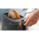 Philips Toaster Essentials Collection 650W, plastic, dark grey (HD2510/90)