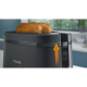 Philips Toaster Essentials Collection 650W, plastic, dark grey (HD2510/90)