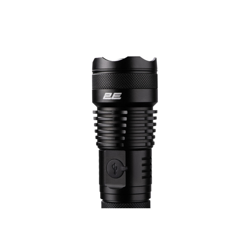 2E Фонарь ручной аккумуляторный FLBL1822 P50, USB-C, 2200мА•ч, 1000лм, 10Вт, 5 функций освещения (2E-FLBL1822P50)