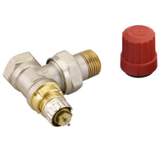 Danfoss Valve RA-N 15 thermostatic, ing. 1/2 - out 1/2 , angled (013G0013)
