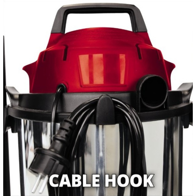 Einhell Professional vacuum cleaner TC-VC 1815 S, 1250W, 180mBar, 15l, 4.6kg (2342390)