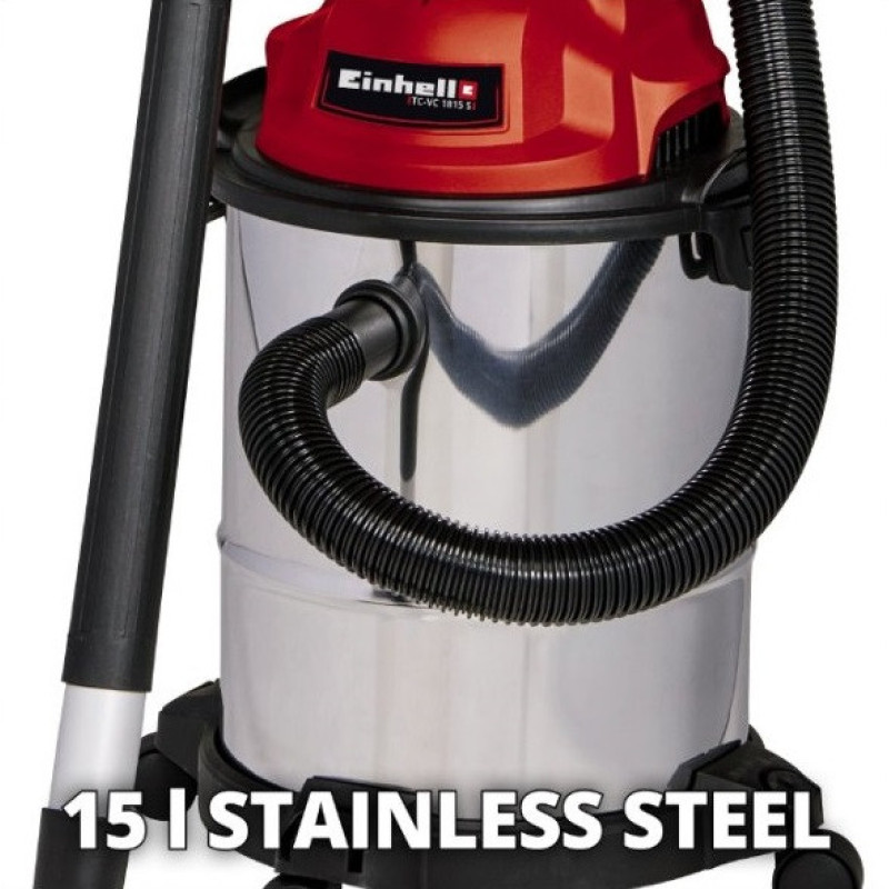 Einhell Professional vacuum cleaner TC-VC 1815 S, 1250W, 180mBar, 15l, 4.6kg (2342390)
