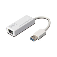 Digitus Адаптер USB 3.0 to Gigabit Ethernet, белый (DN-3023)