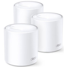 TP-Link Маршрутизатор DECO X60 1PK AX3000 1xGE LAN 1xGE WAN MU-MIMO OFDMA MESH (DECO-X60-1-PACK)