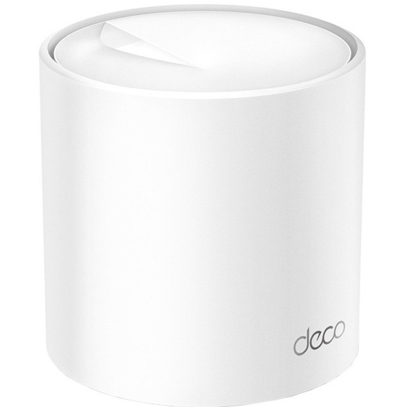 TP-Link Маршрутизатор DECO X60 1PK AX3000 1xGE LAN 1xGE WAN MU-MIMO OFDMA MESH (DECO-X60-1-PACK)