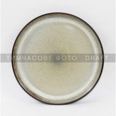 ARDESTO Dessert plate Bolzano, 20.3cm, ceramic, black-green (AR2920BM)
