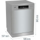 Gorenje Dishwasher, 16sets, A++, 60cm, display, 3 basket, AquaStop, silver (GS643E90X)