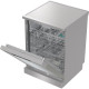 Gorenje Dishwasher, 16sets, A++, 60cm, display, 3 basket, AquaStop, silver (GS643E90X)