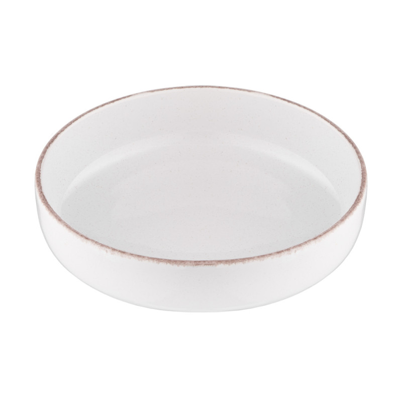ARDESTO Soup plate Lazio, 730мл, 18.5cm, ceramic, white (AR1518W)
