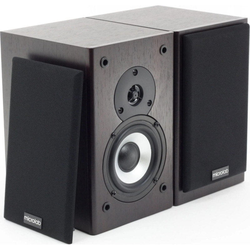 Microlab Multimedia speaker B-72 2.0, 24W, mini-jack, black
