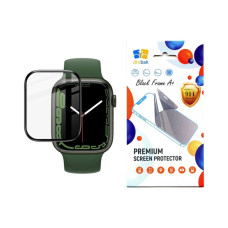Стекло защитное Drobak Apple Watch Series 10 46mm Black Frame A+ (323231)