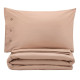 ARDESTO Duvet Cover Mix&Match, sateen, beige, 160x220cm, 100% cotton (ART1622DVI)